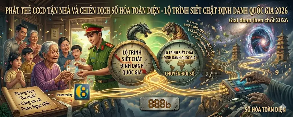 Phát Thẻ CCCD Tận Nhà Và Chiến Dịch Số Hóa Toàn Diện